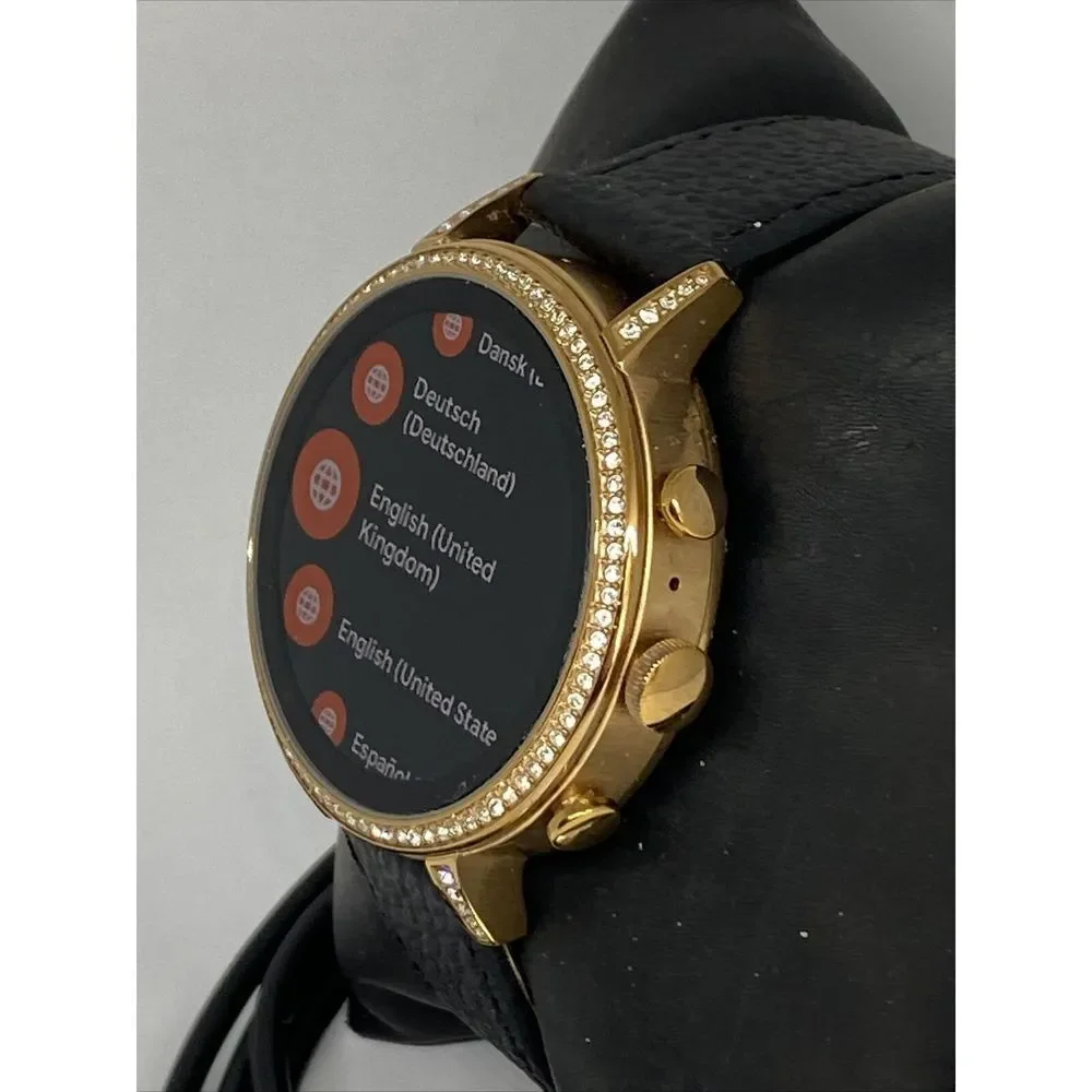 Fossil Gen 4 Authentic Digital Dial Smart Watch Custom Band FTW6011 NP843